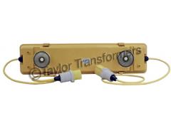 110v 2FT TWIN MAGNETIC MOUNT 3H EMERGENCY BACK UP (2X18W) LINKABLE PRE-WIRED FITTING